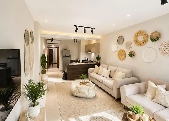 Chic - Boho 2br Lagoon View - Azha Apartment Ain Sukhna