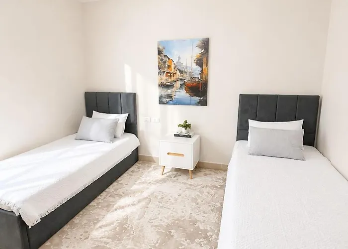 Chic - Boho 2br Lagoon View - Azha Apartment Ain Sukhna